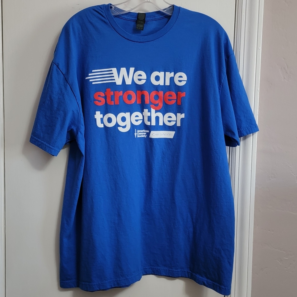 American Cancer Society "stronger" t-shirt